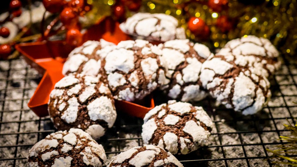 Rezept Chocolate Crinkle Cookies