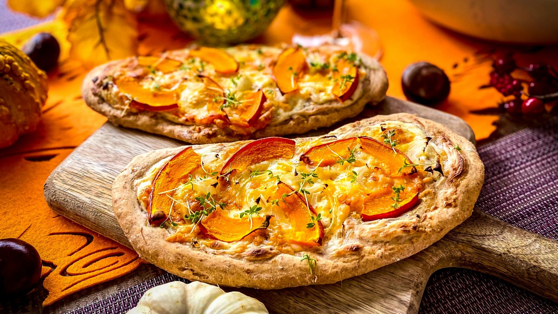 Flammkuchen mit Kürbis - Rezeptliebe by Claudia