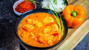 Putengeschnetzeltes mit Ajvar mit Rezept