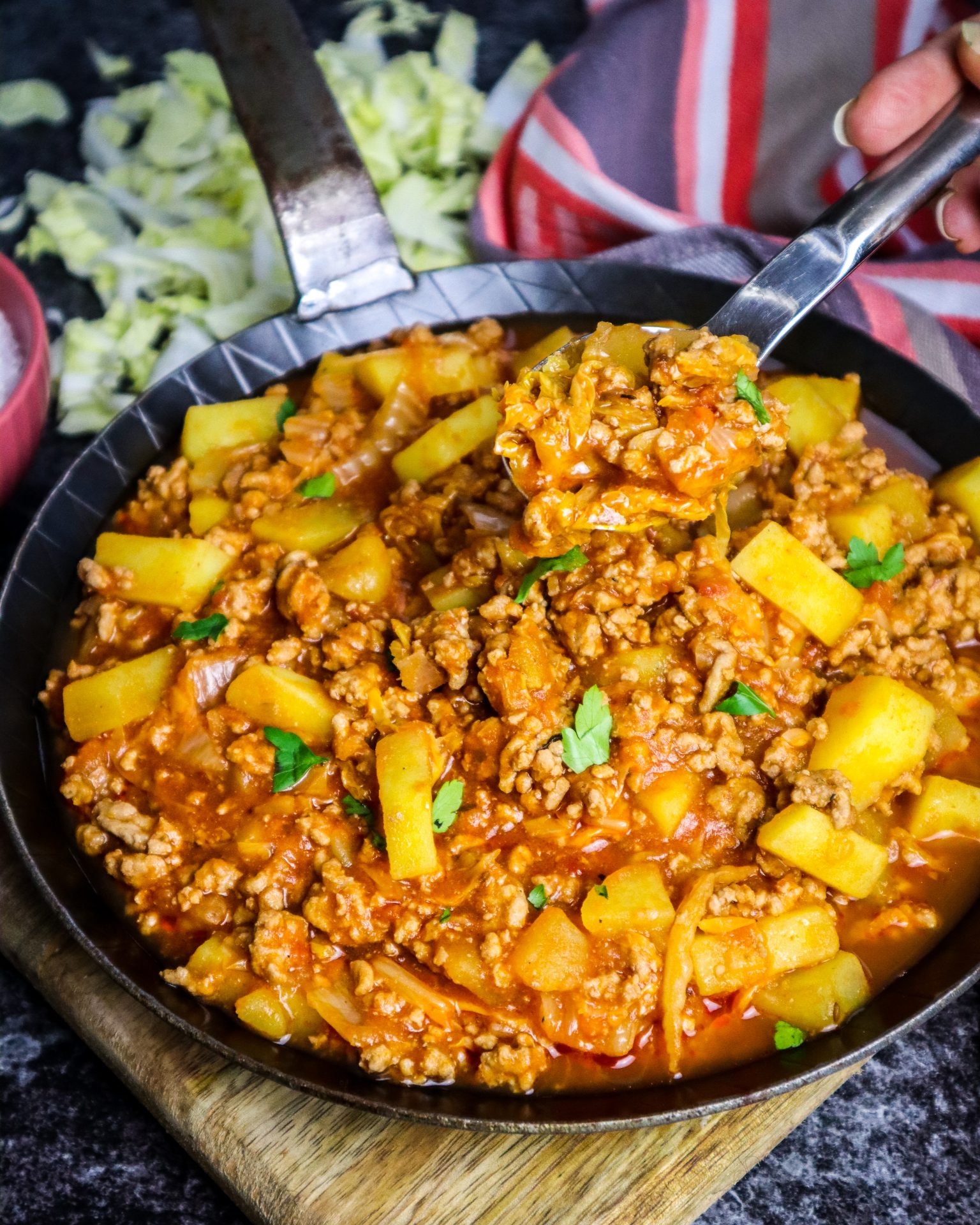 Chinakohl mit Hackfleisch - Rezeptliebe by Claudia