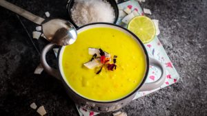 Rezept Maiscremesuppe mit Kokos