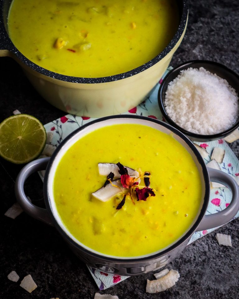 Rezept Maiscremesuppe mit Kokos