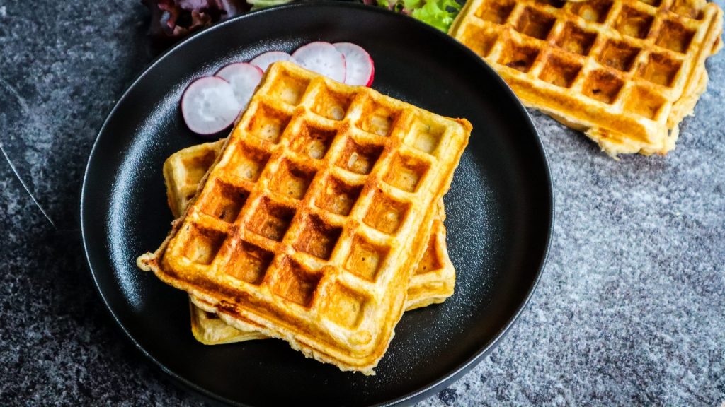 Rezept Herzhafte Kräuterquarkwaffeln