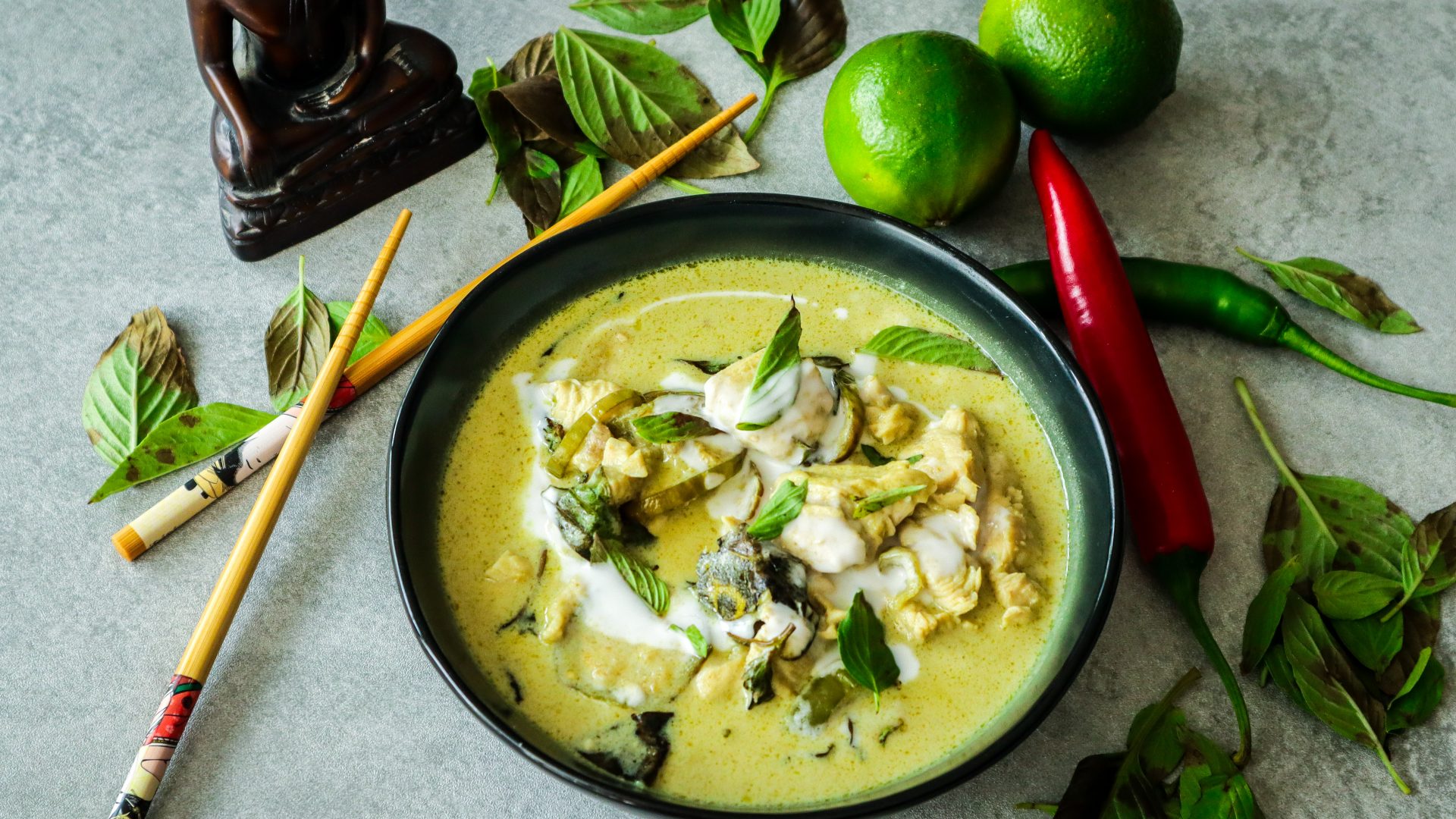 Original Grünes Thai Curry - 100% authentisch - Rezeptliebe by Claudia