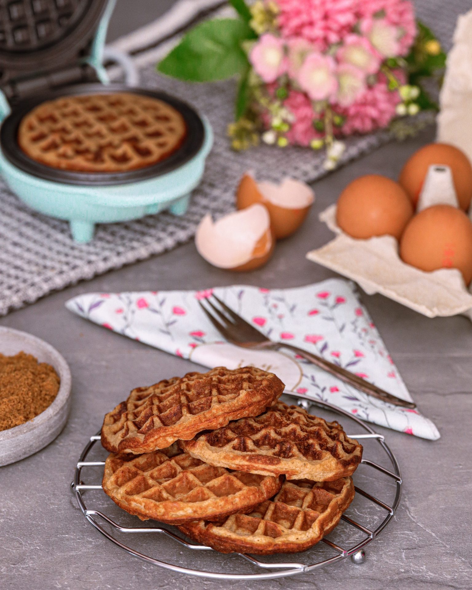 Rezept Bananen-Quark-Waffeln