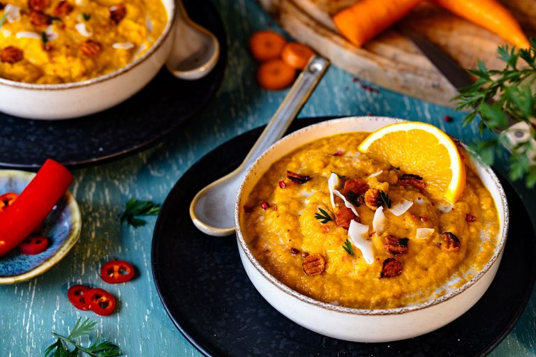 Möhren-Orangen-Suppe - Raffiniertes Blitzrezept! - Rezeptliebe by ...