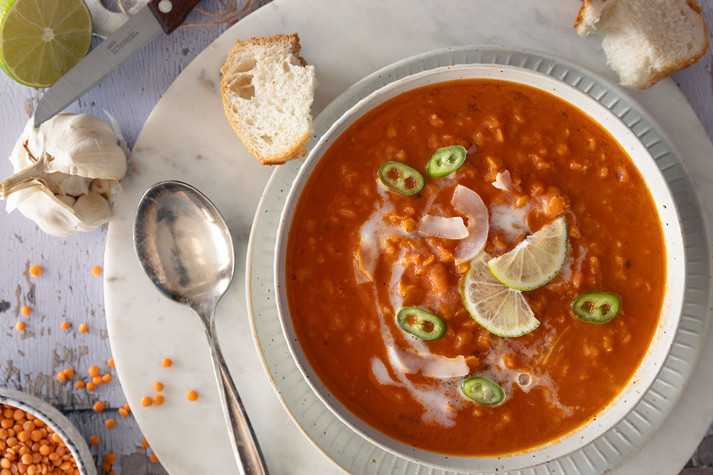 Rezept Rote Linsensuppe