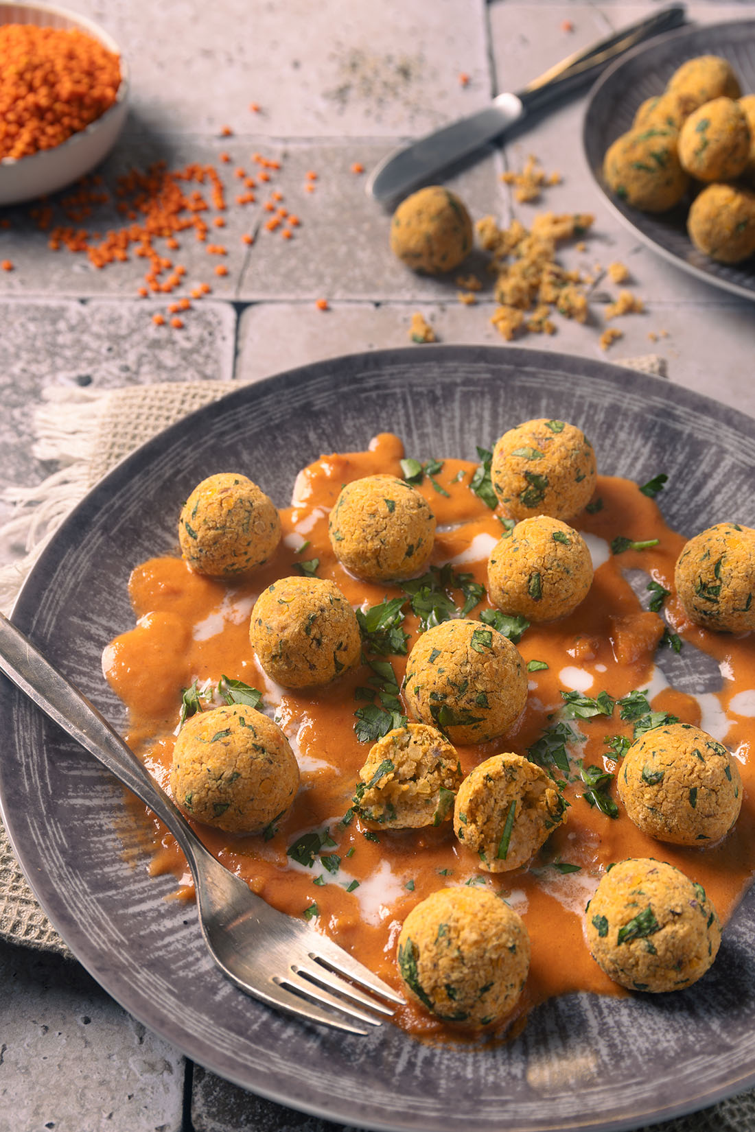 Rezept Linsenfalafeln