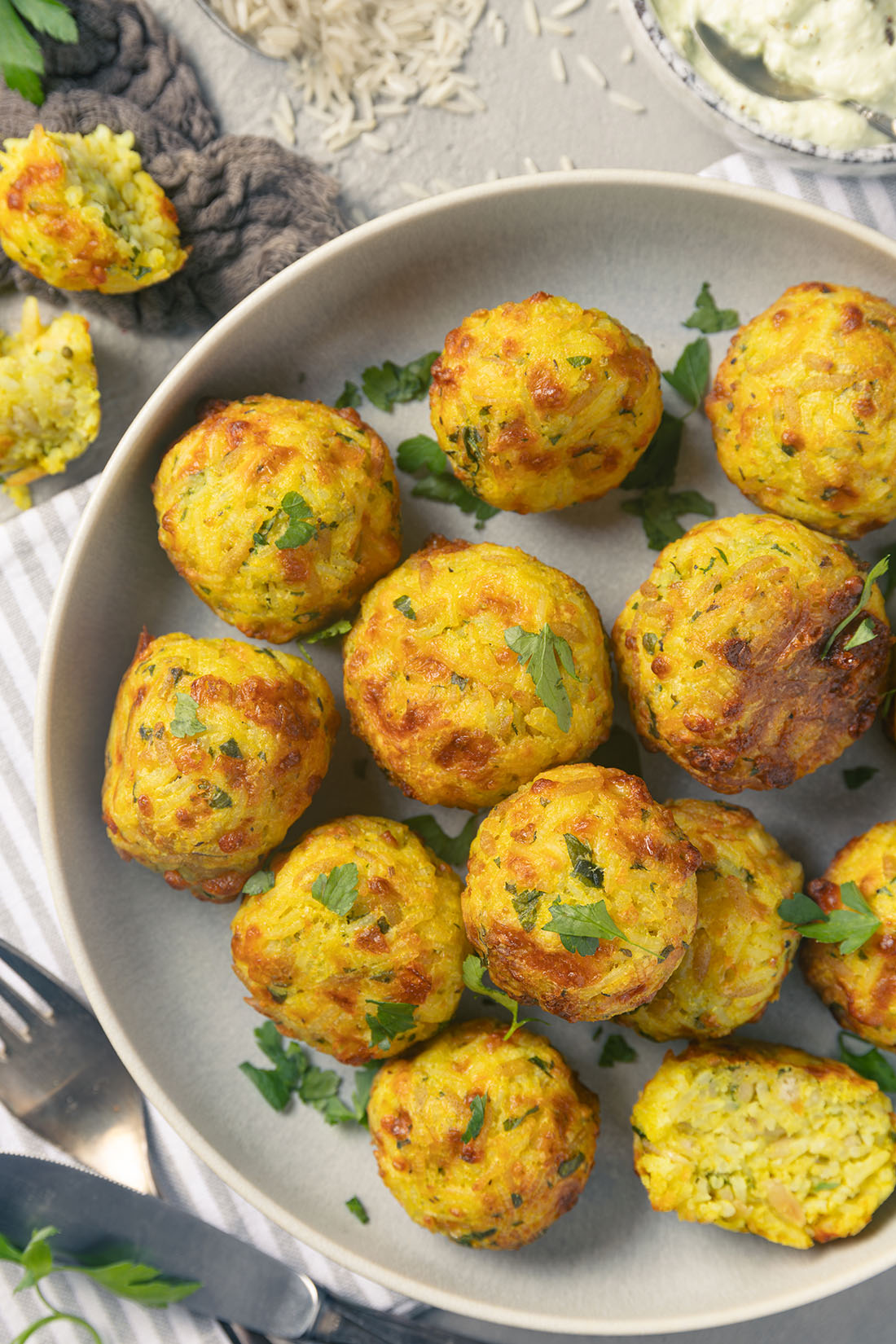 Rezept Reis-Käse-Poppers